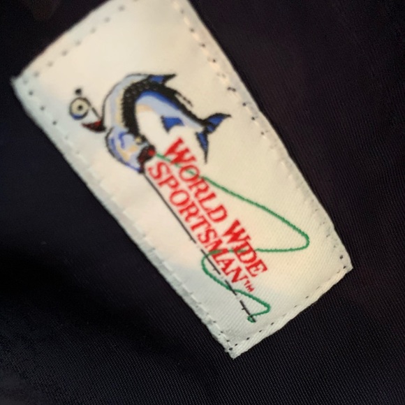 Bass Pro Navy Cargo Performance Shorts Sz 42 - Picture 10 of 11